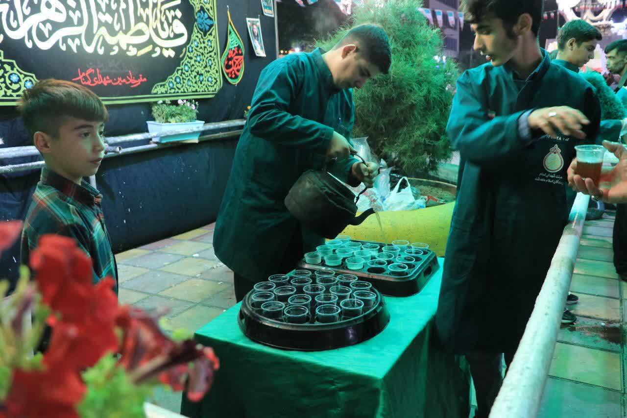برپایی ایستگاه صلواتی