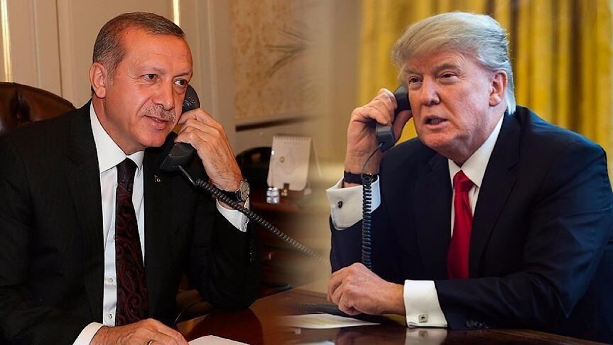 باشگاه خبرنگاران -تماس تلفنی اردوغان و ترامپ درباره مسائل منطقه