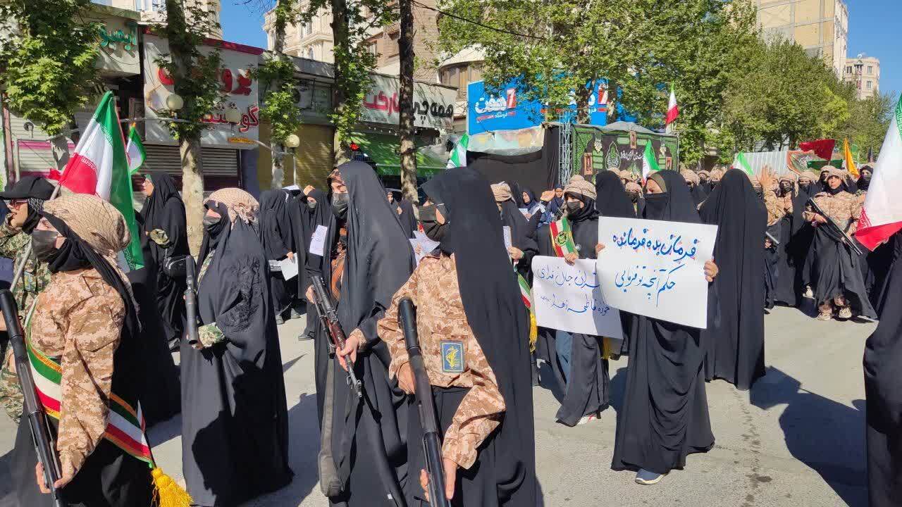 برگزاری رزمایش دختران جانفدا در بروجرد به روایت تصاویر برگزاری رزمایش دختران جانفدا در بروجرد به روایت تصاویر