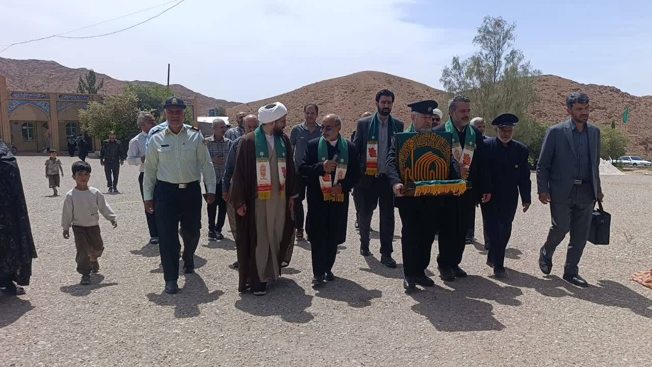 بوی عطر امام رضا (ع) در روستای زرگ طبس پیچید + عکس