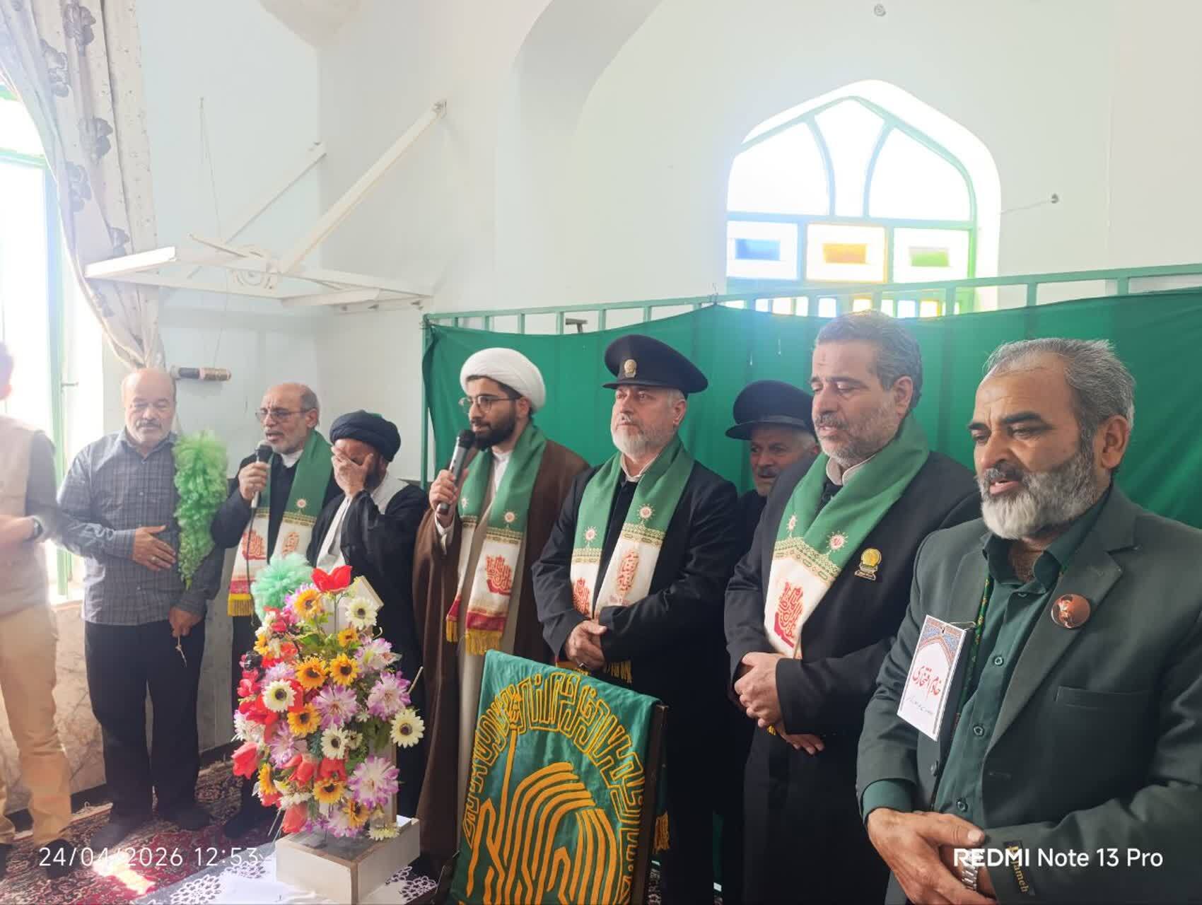 بوی عطر امام رضا (ع) در روستای زرگ طبس پیچید