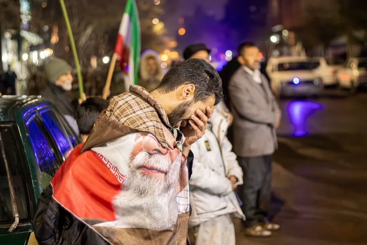 تجمع شبانه در مشهد