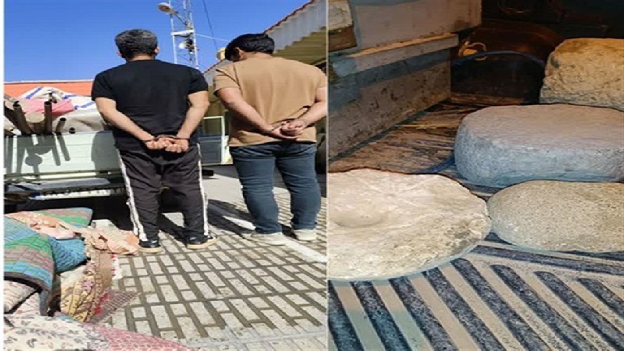 کشف ۴ پایه ستون تاریخی در مرودشت