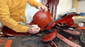 باشگاه خبرنگاران -چرم دوزی قم هنری رو به زوال