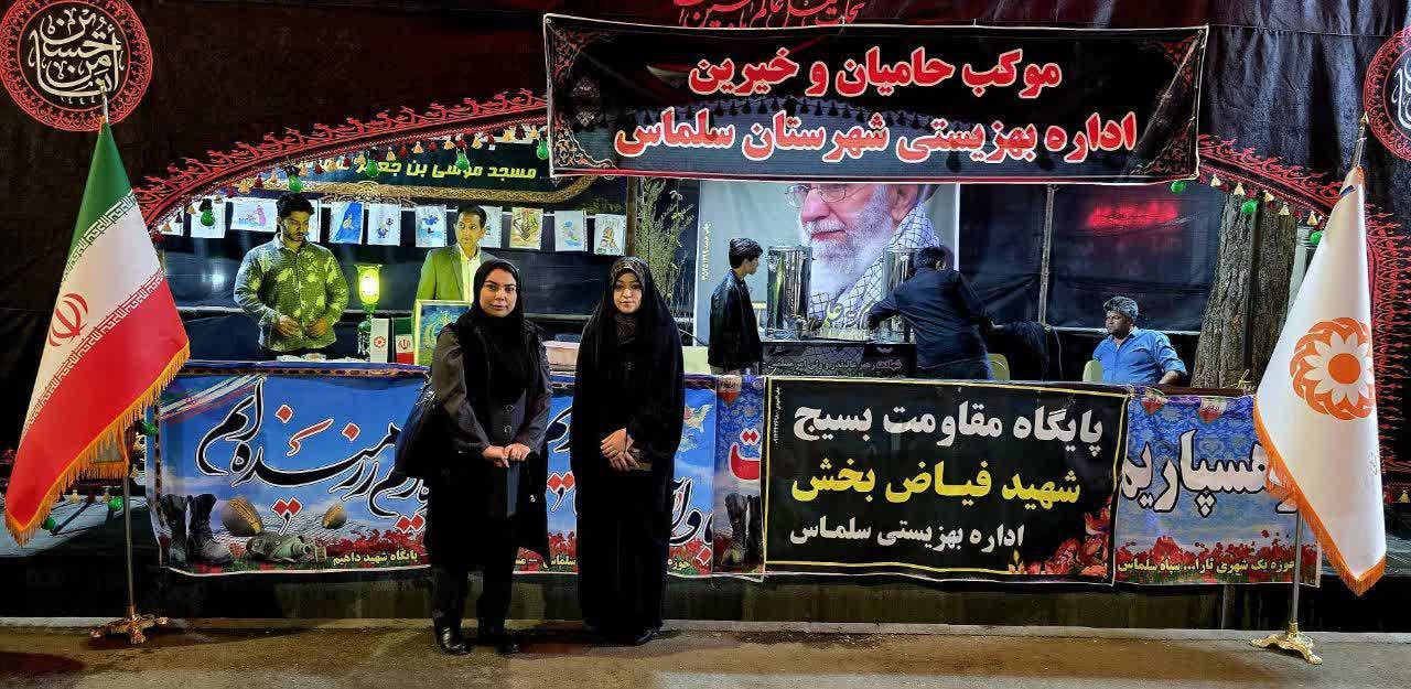 موکب مشترک خیرین و بهزیستی، طنین&zwnj;انداز خدمت و سفره دار مهربانی+تصاویر