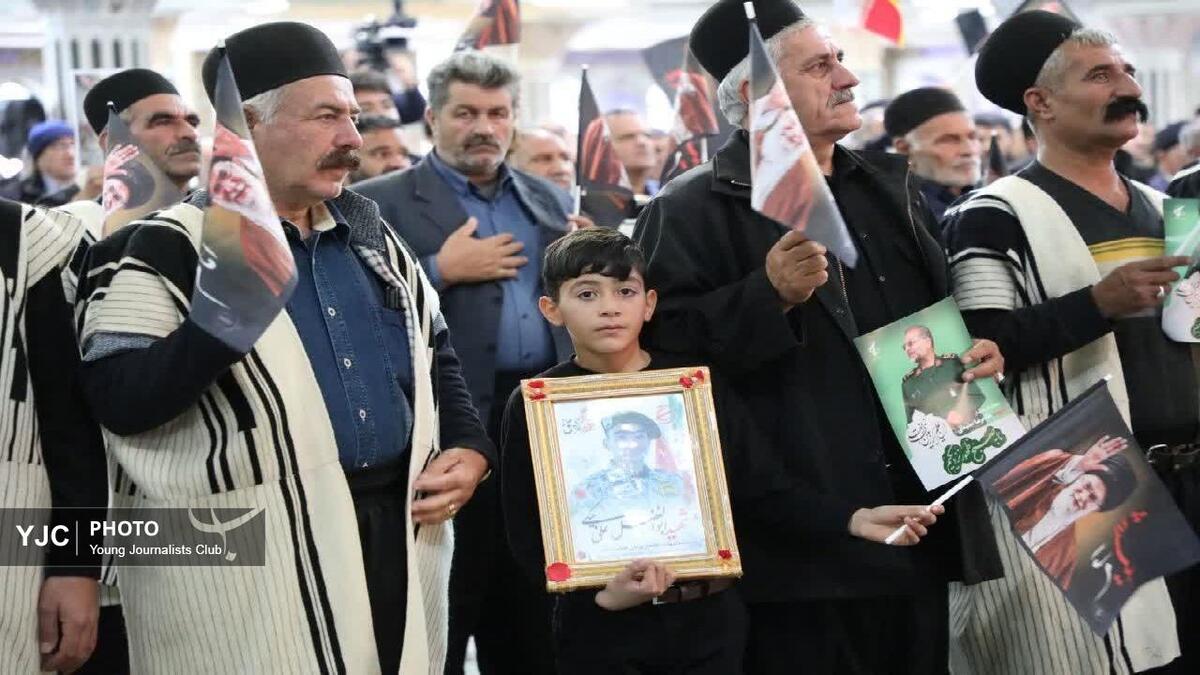 باشگاه خبرنگاران -چهلمین روز عروج سردار شهید غلامرضا سلیمانی؛ حماسه‌ای از ایثار در شهرکرد + تصاویر