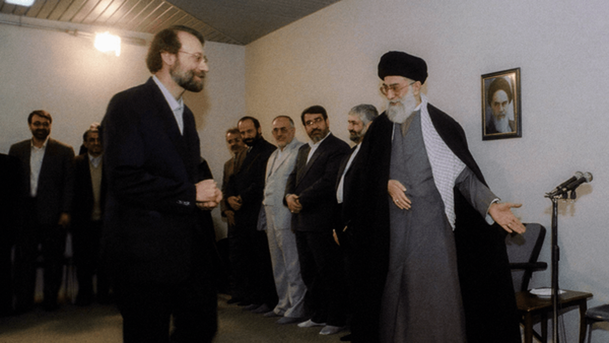 باشگاه خبرنگاران -تصاویر منتشر نشده از رهبر شهید انقلاب و شهید لاریجانی