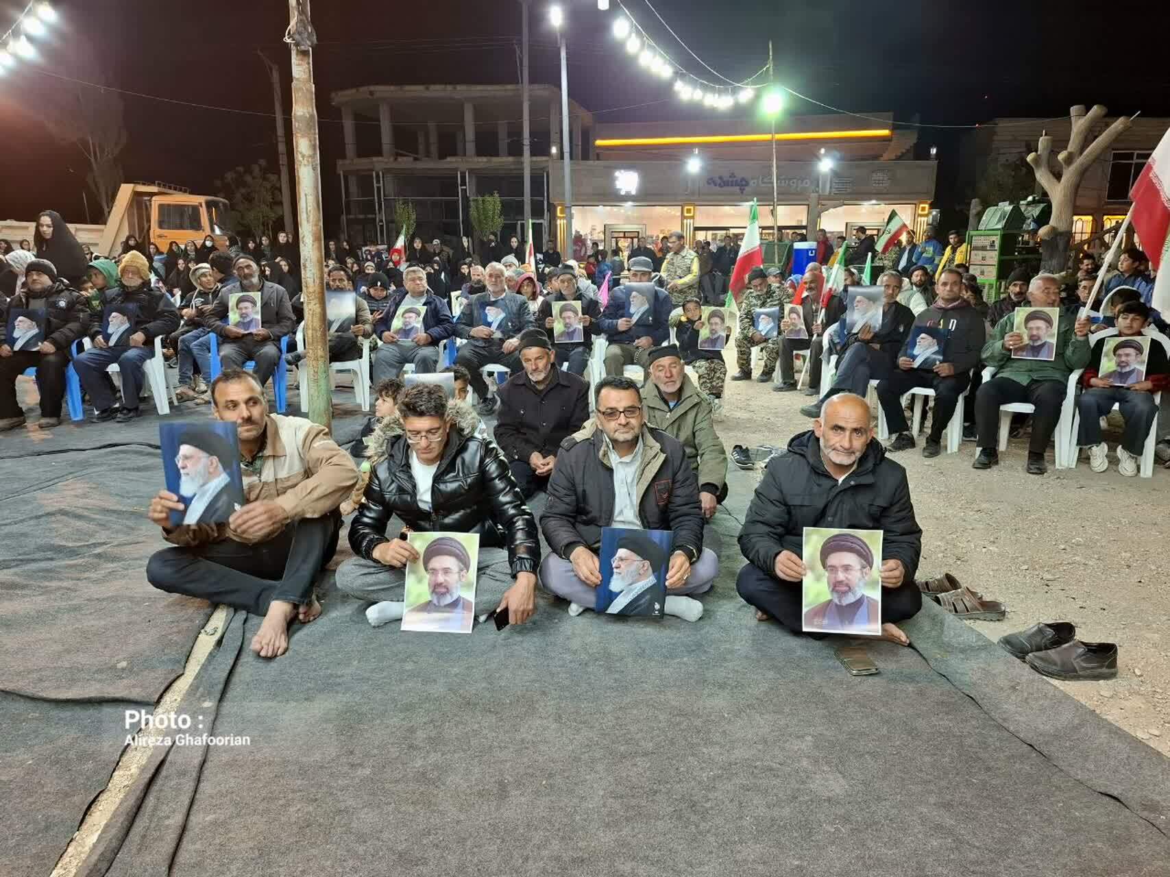 برگزاری جشن میلاد امام رضا (ع) در شب&zwnj;های اقتدار روستای نردین