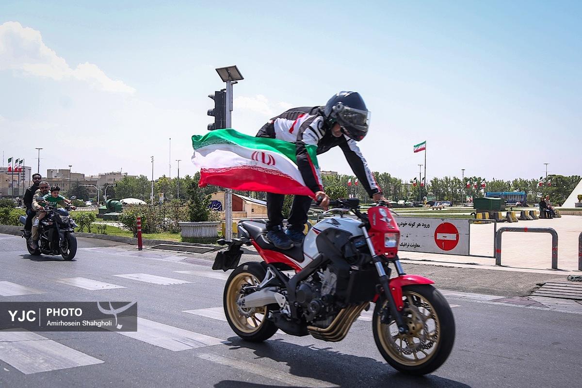 رژه موتور سواران جان فدا به مناسبت سالروز آزاد سازی خرمشهر
