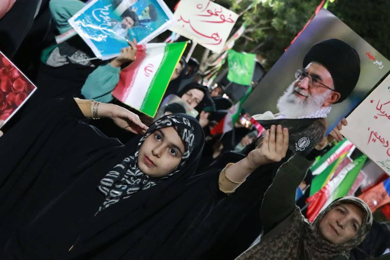 تداوم حضور باشکوه و حماسی مردم انقلابی ماهدشت در شب&zwnj;های اقتدار و مقاومت
