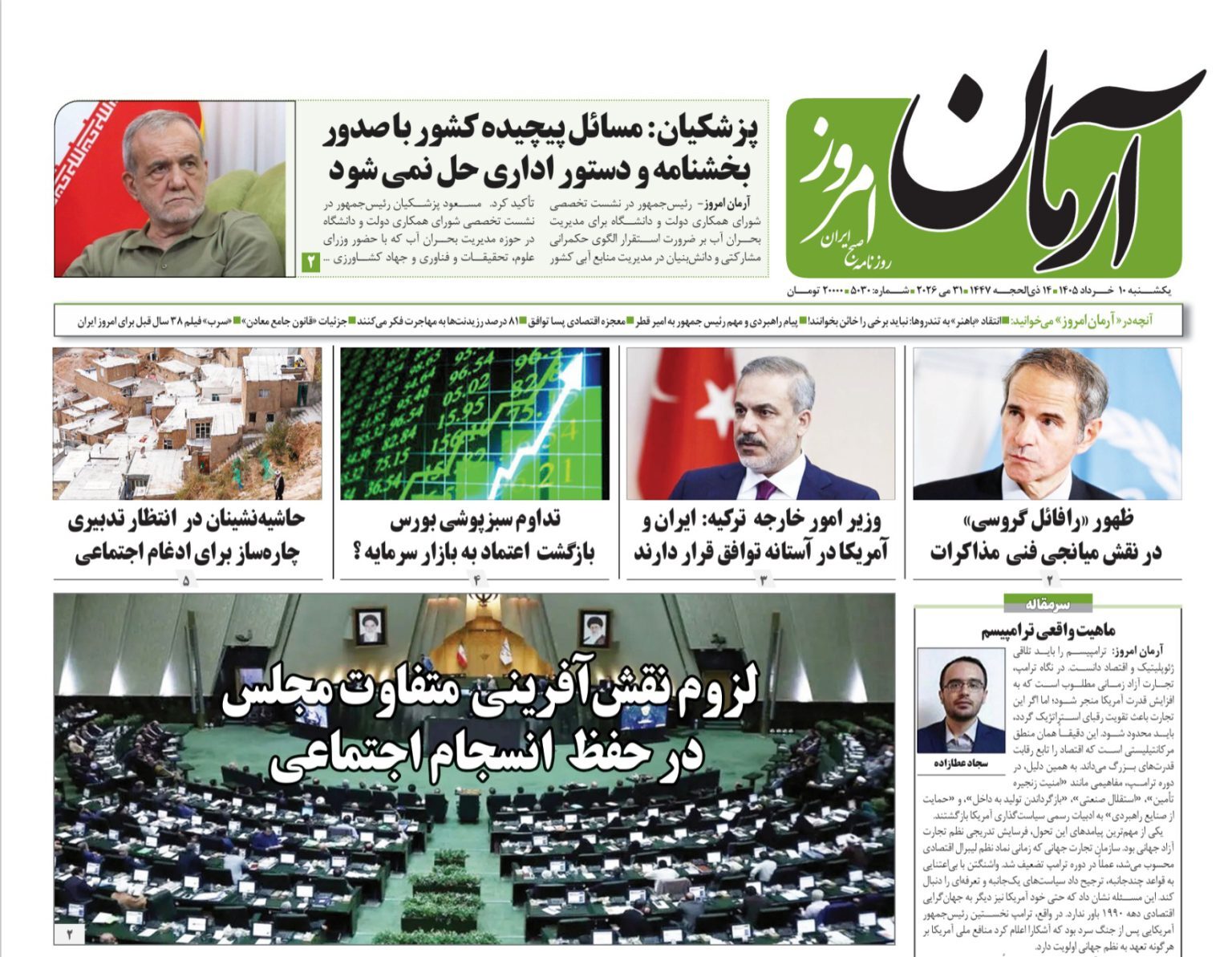آرمان امروز