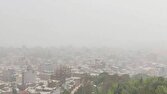 گردو غبارهمراه با آلودگی کم در چهار شهرستان استان