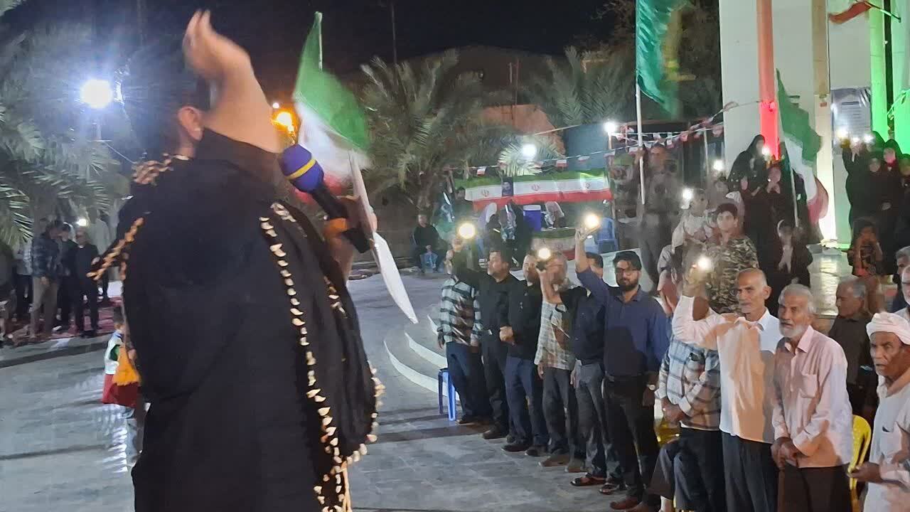اجتماع باشکوه مردم انقلابی آبدان در تجمعات اقتدار و مقاومت
