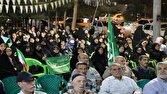 شور و حال نود و دومین شب حضور مردم انقلابی خاورشهر در میدان مقاومت + عکس