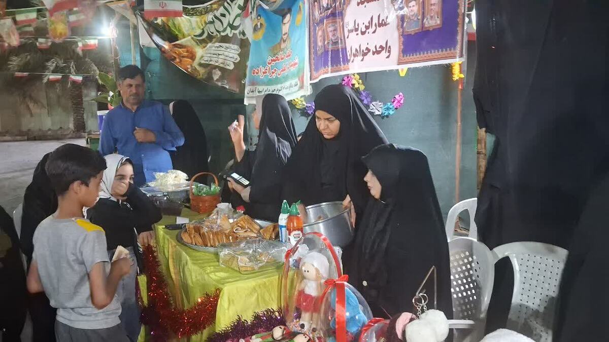 باشگاه خبرنگاران -برگزاری نمایشگاه صنایع دستی و غذایی در آبدان به مناسبت عید سعید غدیر خم + عکس و فیلم