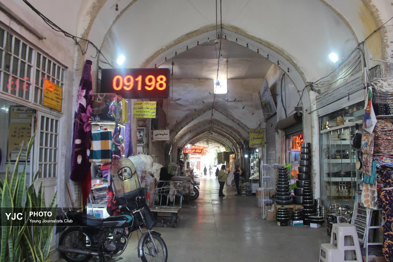 بازار بزرگ قم و تیمچه فرشگنجینه&zwnj;ای از معماری و هنر قم+تصاویر