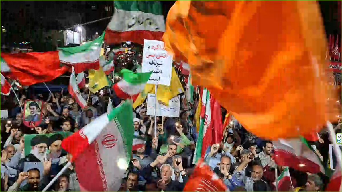باشگاه خبرنگاران -خروش انقلابی بروجردی‌ها در موج نود و سوم از شب‌های اقتدار و مقاومت + فیلم