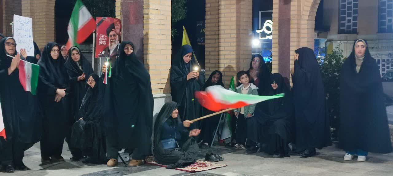 مزار مطهر شهدای صالح&zwnj;آباد میزبان تجمع مردمی حمایت از انقلاب و نیرو&zwnj;های مسلح شد