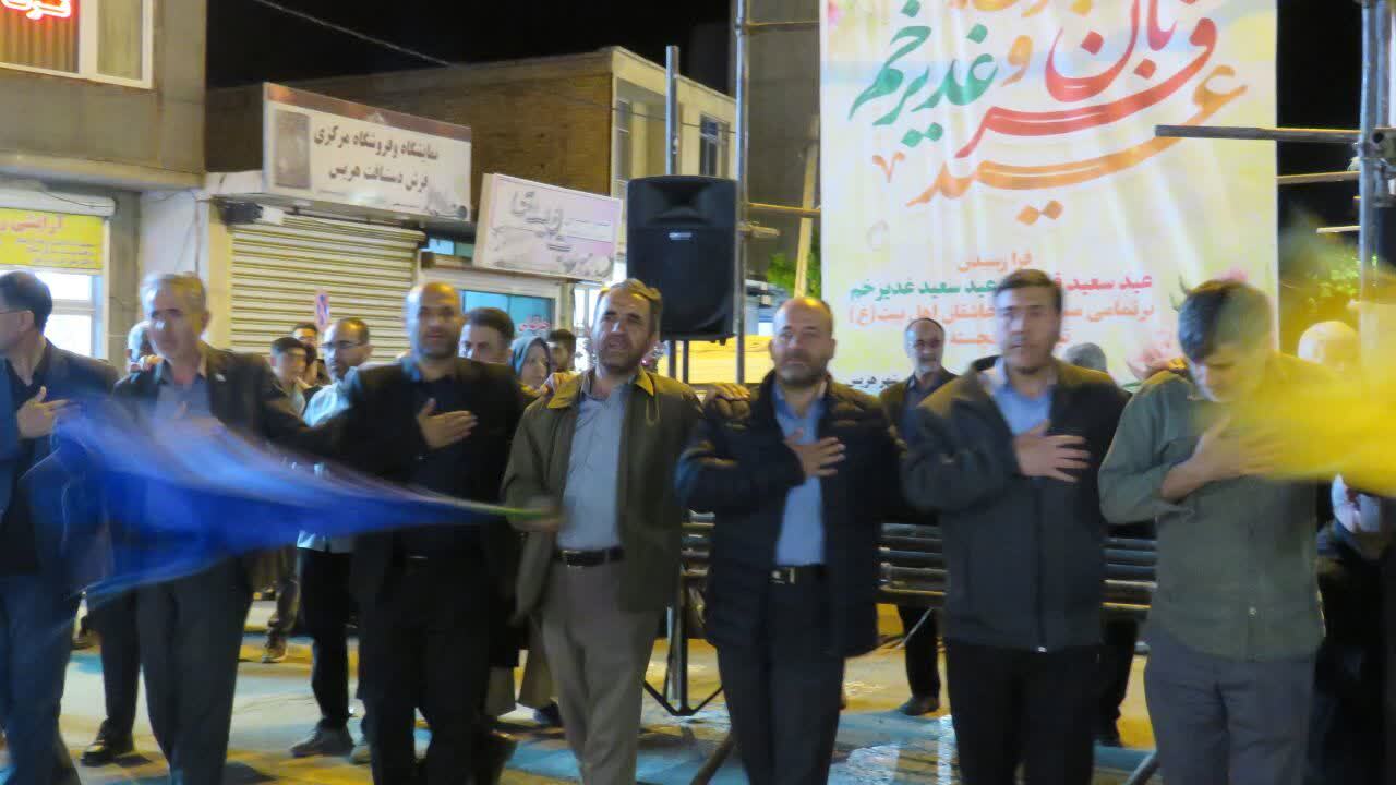 روایتی از دل میدان شهید مومنی هریس در شب ۹۴ تجمعات خیابانی