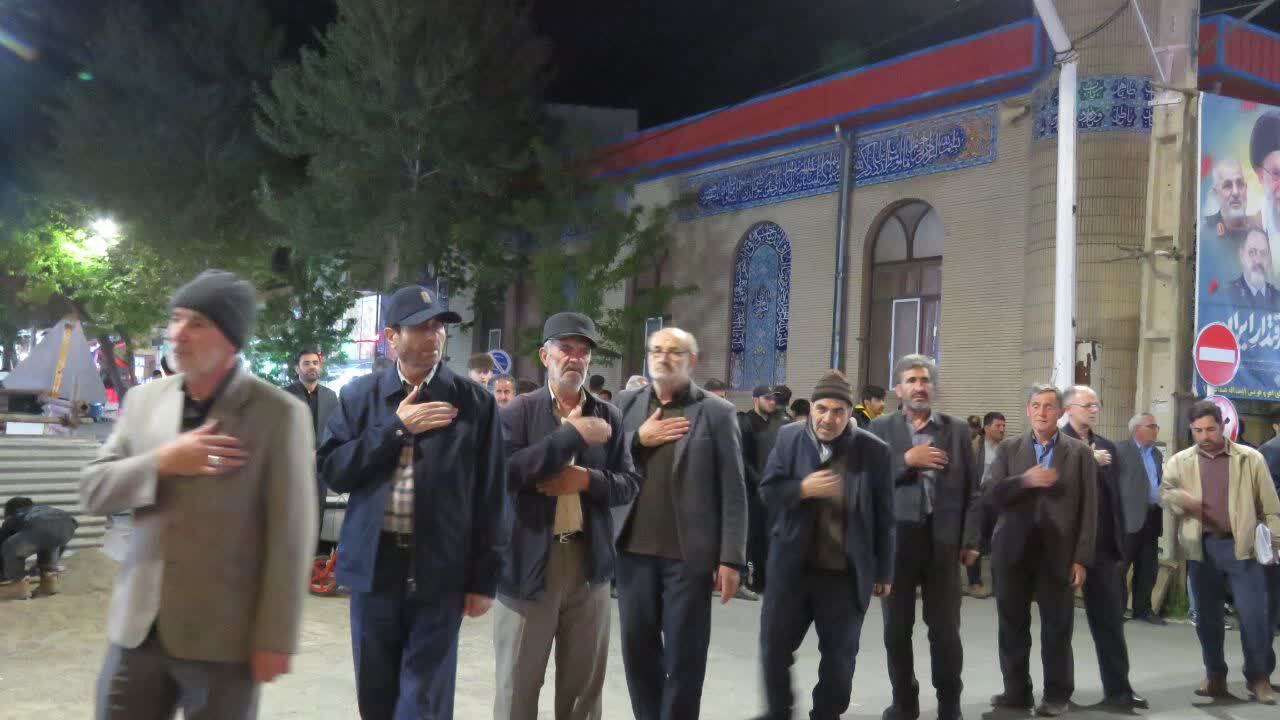 روایتی از دل میدان شهید مومنی هریس در شب ۹۴ تجمعات خیابانی