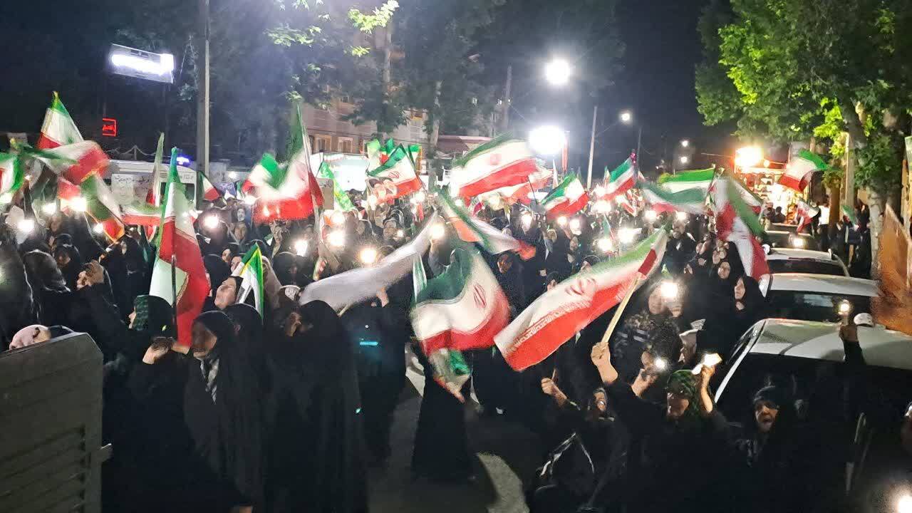 راهپیمایی و تجمع بزرگ مردم ولایتمدار خـوی در خونخواهی امام امت