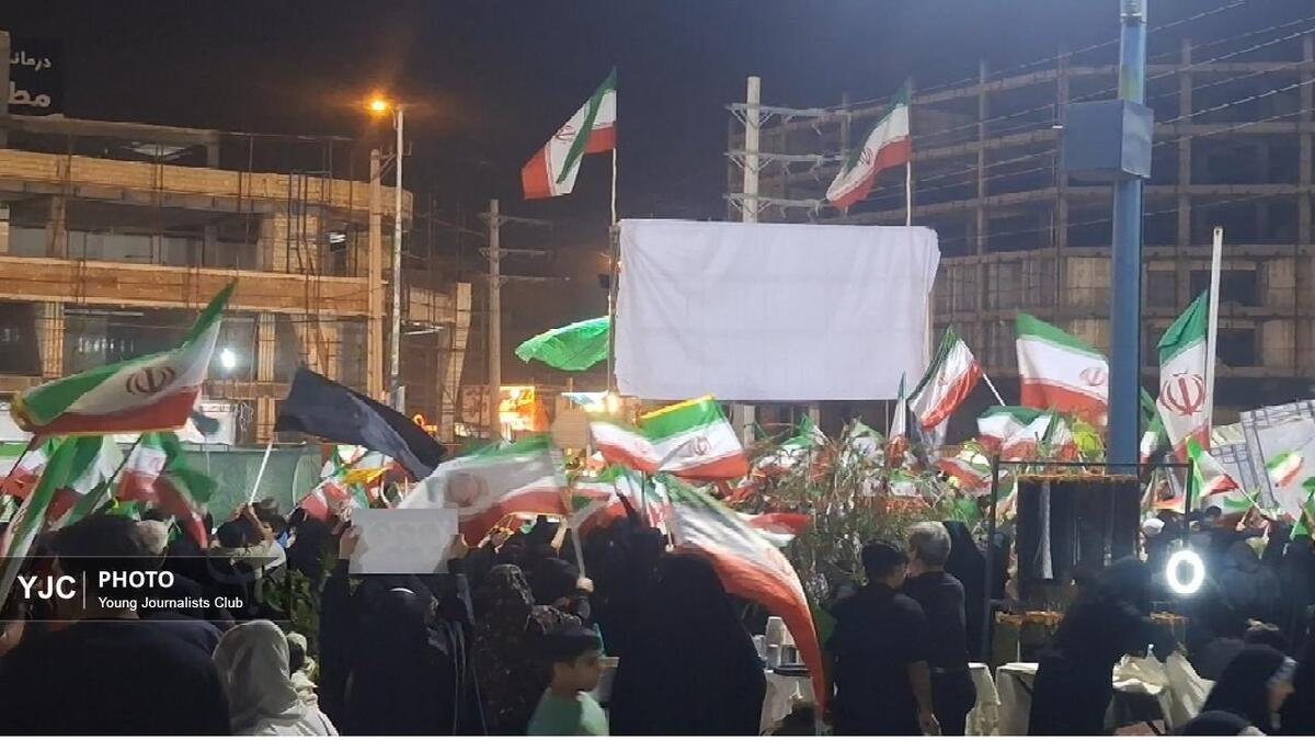 باشگاه خبرنگاران -پاسداری از حریم انقلاب در شب‌های اهواز؛ مردمی که هراس را به زمین دوختند+فیلم