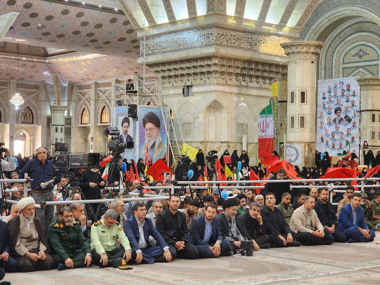 مراسم سی&zwnj;وهفتمین سالگرد ارتحال امام خمینی (ره)