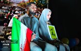 ۱۴ زوج جوان کواری در شب عید غدیر راهی خانه بخت شدند + فیلم