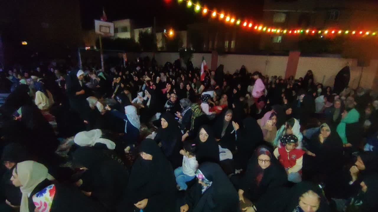گزارش تصویری از طنین &laquo;من کنت مولا&raquo; در آسمان صالح&zwnj;آباد همدان