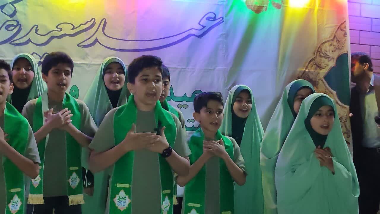 طنین &laquo;من کنت مولا&raquo; در آسمان صالح&zwnj;آباد همدان