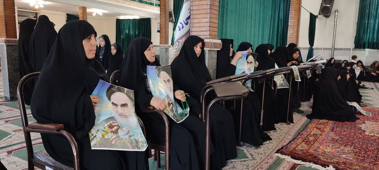 تجدید پیمان با آرمان&zwnj;های معمار کبیر انقلاب در مصلی امام رضا (ع) صالح آباد