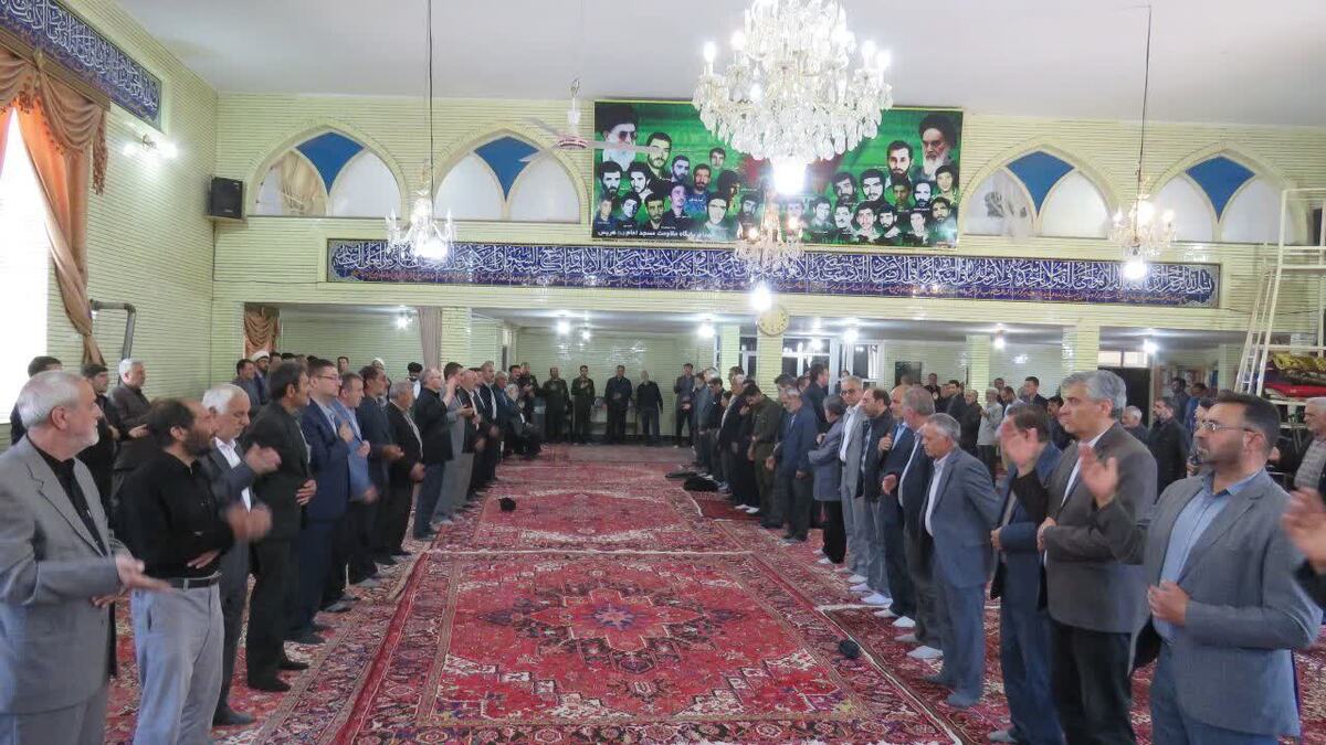 باشگاه خبرنگاران -مراسم گرامیداشت سالگرد عروج ملکوتی حضرت امام خمینی (ره) در هریس + عکس و فیلم