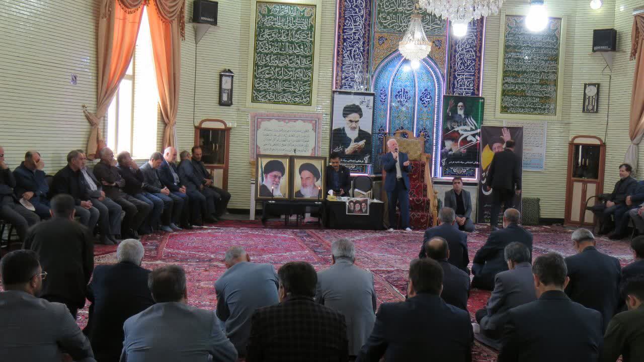 مراسم گرامیداشت سالگرد عروج ملکوتی حضرت امام خمینی (ره) در هریس