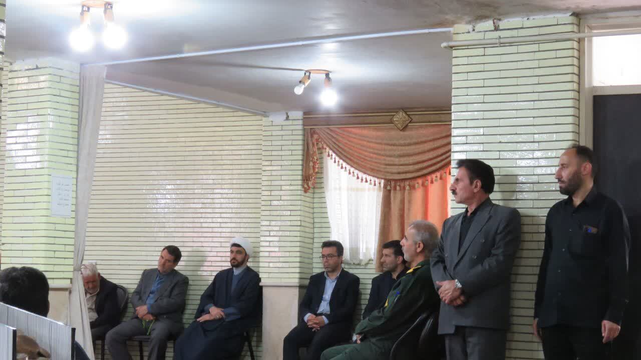 مراسم گرامیداشت سالگرد عروج ملکوتی حضرت امام خمینی (ره) در هریس