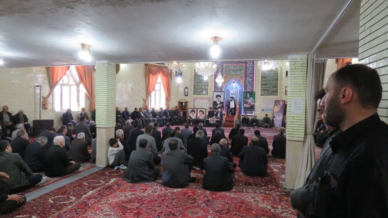 مراسم گرامیداشت سالگرد عروج ملکوتی حضرت امام خمینی (ره) در هریس