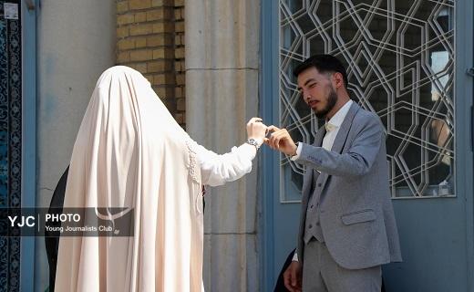 آغاز زندگی مشترک زوج های جوان در قطعه ای از بهشت همزمان با عید سعید غدیر+تصاویر