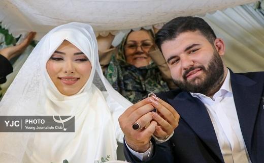 آغاز زندگی مشترک زوج های جوان در قطعه ای از بهشت همزمان با عید سعید غدیر+تصاویر