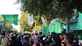 راهپیمایی کیلومتری غدیر با محوریت تجدید بیعت مردم با امام امت در گلستان