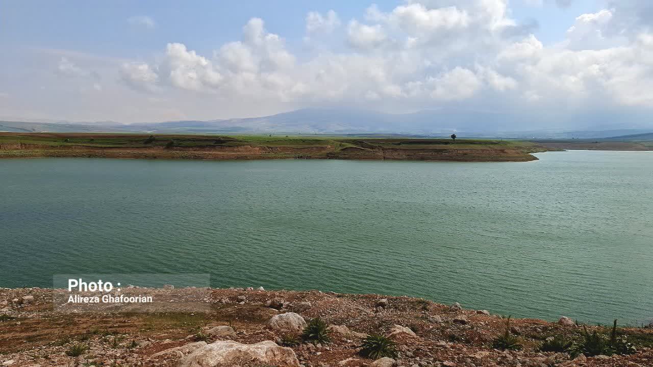 تصاویری از سد کالپوش میامی به وقت بهار