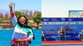 ۲۰ مدال رنگارنگ در مسابقات آب‌های آرام