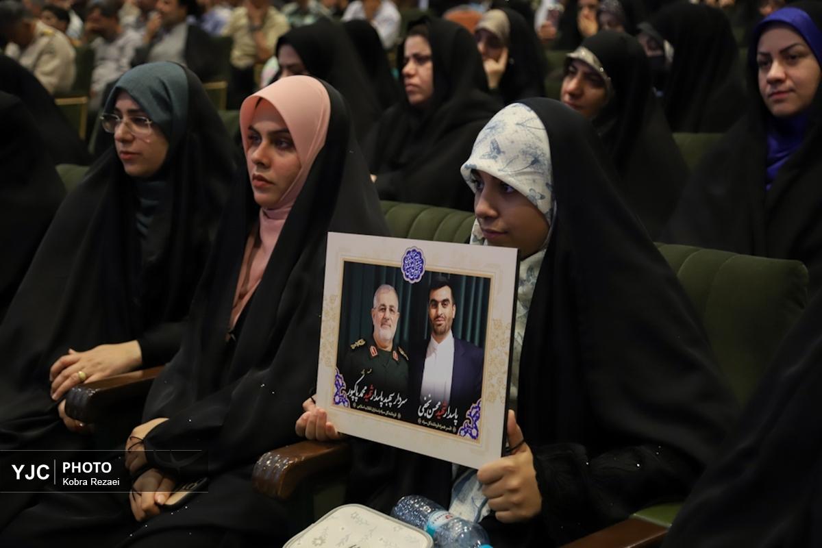 مراسم گرامیداشت سپهبد شهید محمد پاکپور، فرمانده کل سپاه در مشهد