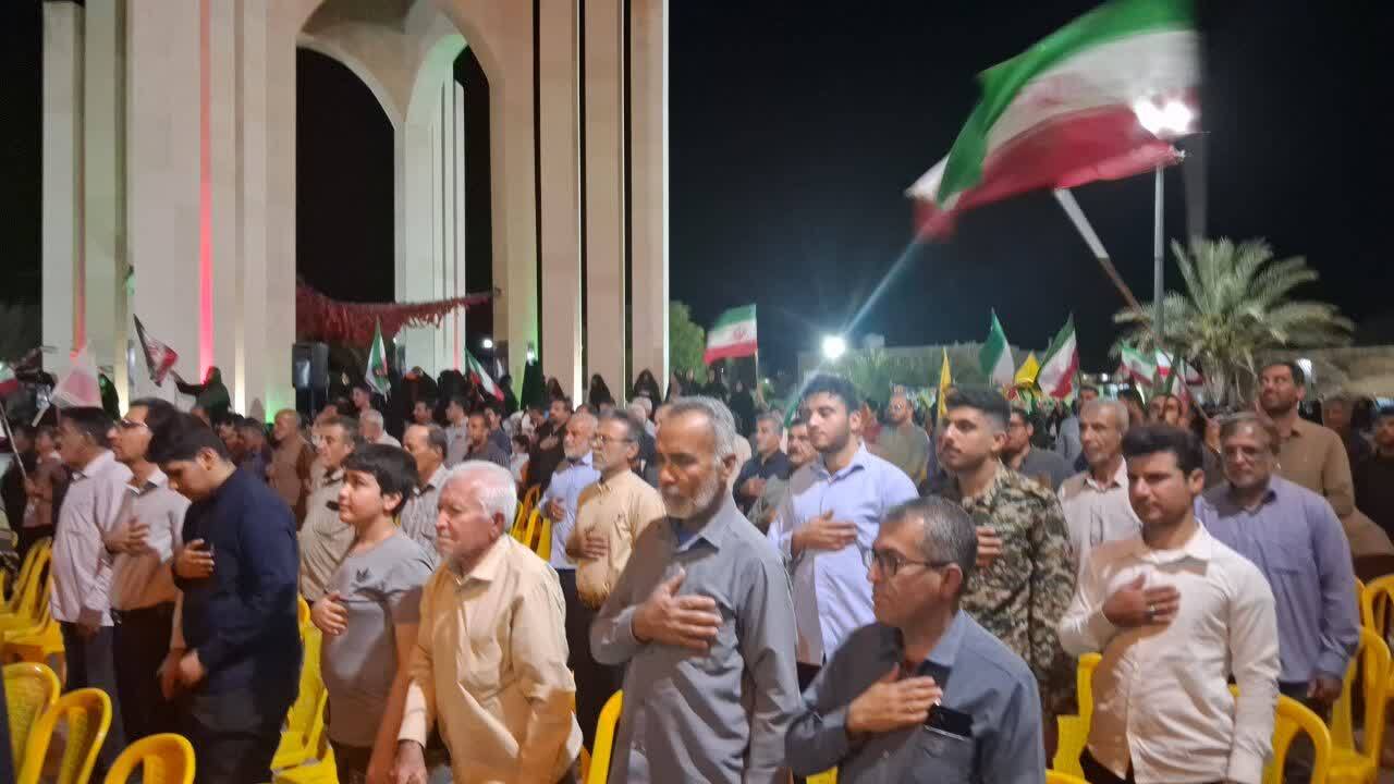 نمایش اقتدار و مقاومت در آبدان به روایت شهروندخبرنگار