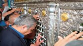 وزیر کشور پاکستان زائر حرم کریمه اهل‌بیت (س) شد