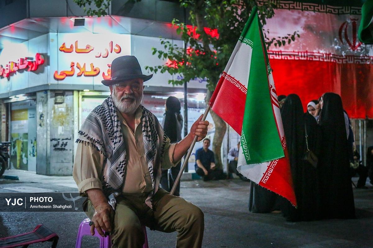 صدمین شب اجتماعات شبانه در تهران