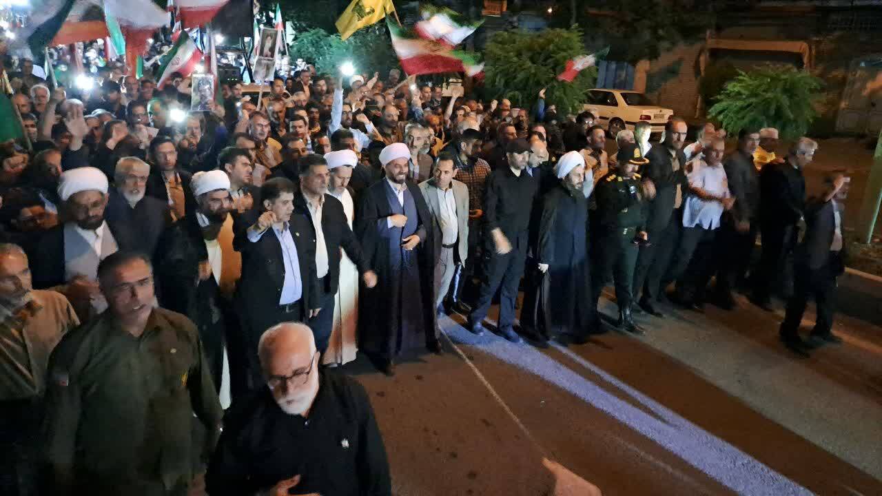 همبستگی مردم انقلابی خوی در تجمعات اقتدار و مقاومت + عکس