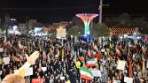 باشگاه خبرنگاران -صدمین شب میدان‌داری مردم غیور قم در دفاع از کیان وطن+فیلم