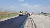 آغاز عملیات روکش آسفالت کریدور تهران - بازرگان در آزادراه قزوین - زنجان
