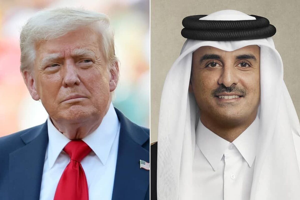 باشگاه خبرنگاران -تماس تلفنی امیر قطر با ترامپ؛ تأکید بر حمایت از میانجیگری پاکستان