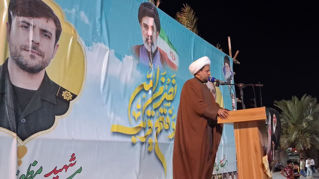 موج وطن دوستی مردم انقلابی آبدان در شب&zwnj;های اقتدار