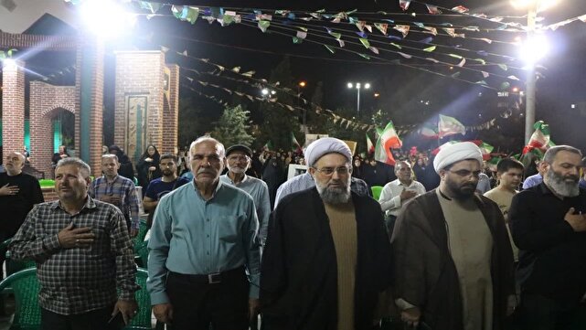 خروش انقلابی مردم خاورشهر در تجمعات اقتدار و مقاوم